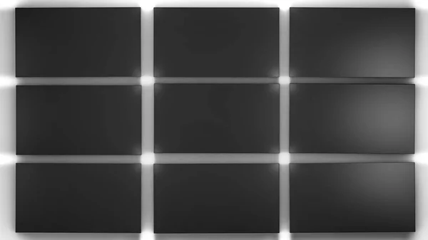 Superficies Oscuras Limpias Disposición Renderizado —  Fotos de Stock