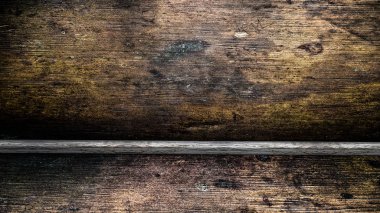 bir metal duvar ve tavan oda. eski metal doku. 3D render