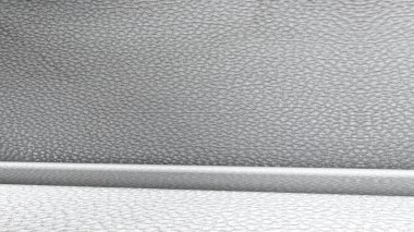 beyaz deri duvar ve tavan oda. eski metal doku. 3D render