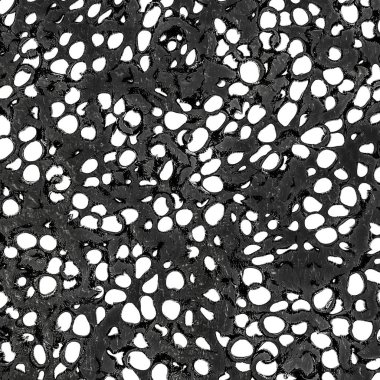 Siyah arka plan üç boyutlu. Sözlük delik yüzeyi. 3D render