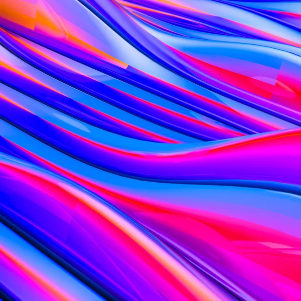 Glas Flerfärgad Bakgrund Abstrakt Bild Rendering — Stockfoto