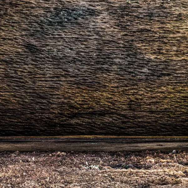 bir metal duvar ve tavan oda. eski metal doku. 3D render