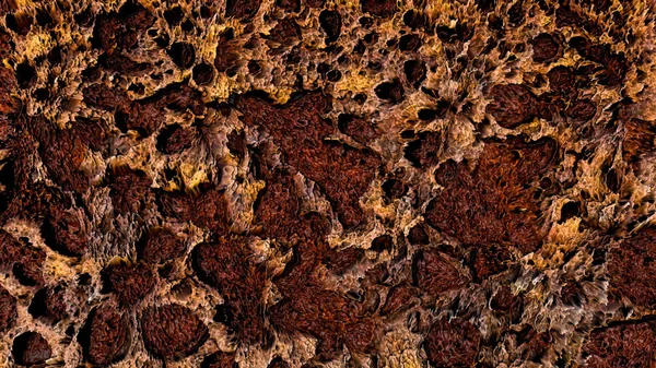 Коричневый Абстрактный Трехмерный Фон Рендеринг — стоковое фото