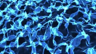 Mavi arka plan. 3D render.