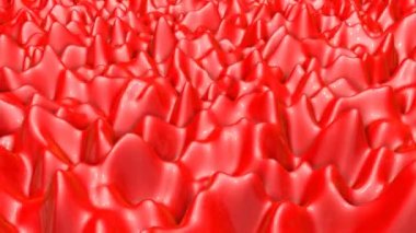 kırmızı üç boyutlu arka plan. vinçlerin uçak. 3D render