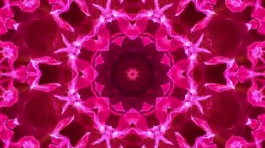 üç boyutlu kaleydoskop arka plan soyut. 3D render