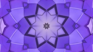 üç boyutlu kaleydoskop arka plan soyut. 3D render
