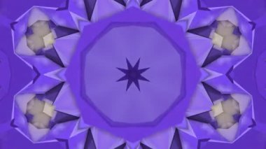 üç boyutlu kaleydoskop arka plan soyut. 3D render