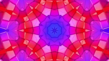 üç boyutlu kaleydoskop arka plan soyut. 3D render