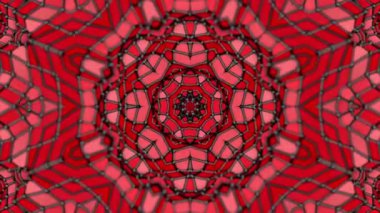 üç boyutlu kaleydoskop arka plan soyut. 3D render