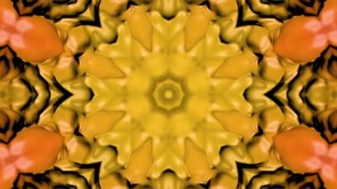 üç boyutlu kaleydoskop arka plan soyut. 3D render