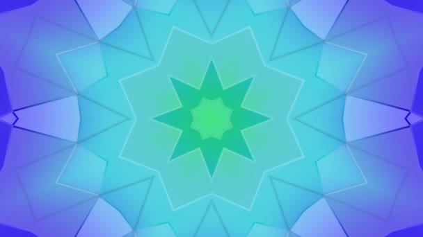 Геометрические Узоры Разноцветных Многоугольных Фигур Абстрактный Фон Рендеринг — стоковое видео