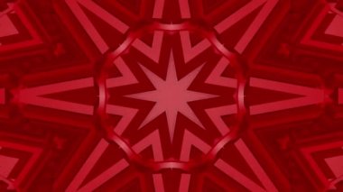 geometrik desenler kırmızı renk. arka plan. 3D render