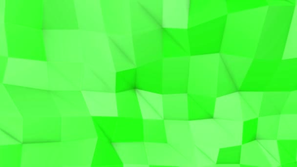 surface verte déformable basse onde poly. rendu 3D 