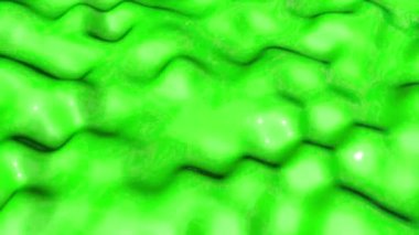 yeşil vinçlerin pürüzsüz uçak. arka plan. 3D render