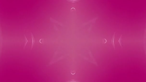 Частинки Анімація Муха Рух Фон Фон Простір Рожевий Хвиля Рендеринг — стокове відео