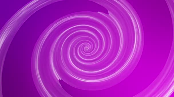 Abstrakte Weiße Form Die Sich Langsam Auf Einem Violetten Hintergrund — Stockvideo