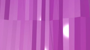 Mor düşük poli arka plan. Soyut animasyon. 3D render