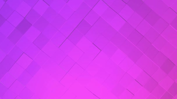 Фиолетовый Низкий Фон Абстрактная Анимация Рендеринг — стоковое видео