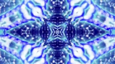 Parçacıklar bir siyah arka plan üzerinde uçan animasyonlu arka plan soyut. 3D render.