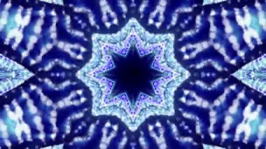 Parçacıklar bir siyah arka plan üzerinde uçan animasyonlu arka plan soyut. 3D render.