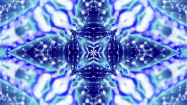 Fond animé abstrait de particules volantes sur fond noir. Rendu 3d .