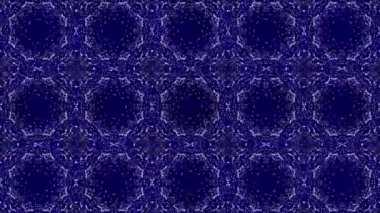 Parçacıklar bir siyah arka plan üzerinde uçan animasyonlu arka plan soyut. 3D render.