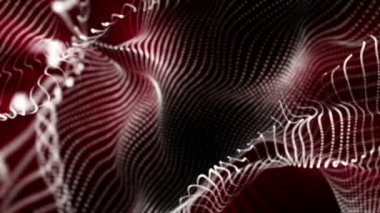 soyut üç boyutlu arka plan. uçan ışık parçacıkları. 3d render