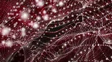 soyut üç boyutlu arka plan. uçan ışık parçacıkları. 3d render