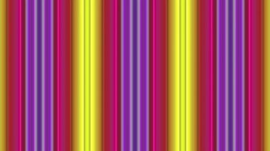 Çok renkli hareketli çizgili. 3D render