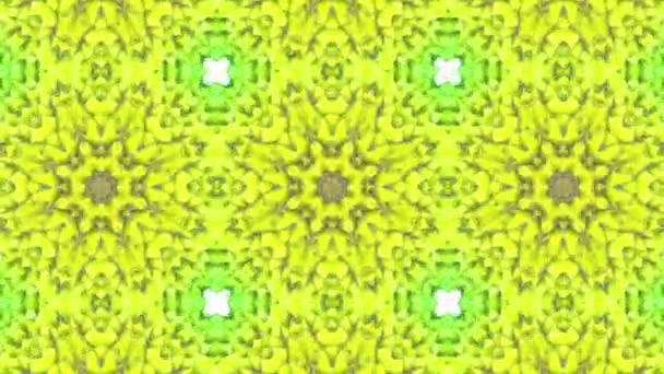 Motif animé multicolore. fond kaléidoscope abstrait. 3d rendu 