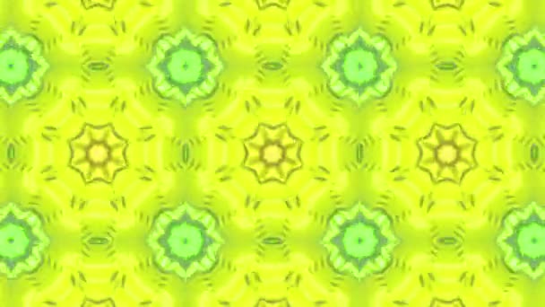 Motif animé multicolore. fond kaléidoscope abstrait. 3d rendu 