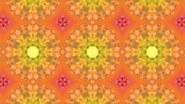 Motif animé multicolore. fond kaléidoscope abstrait. 3d rendu 