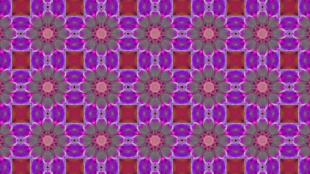 Motif animé multicolore. fond kaléidoscope abstrait. 3d rendu 