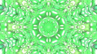 Soyut kaleydoskop arka plan. 3D render