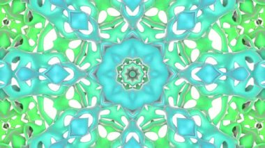 Soyut kaleydoskop arka plan. 3D render