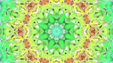 Soyut kaleydoskop arka plan. 3D render