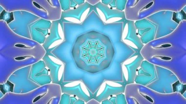 Soyut kaleydoskop arka plan. 3D render