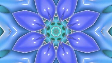 Soyut kaleydoskop arka plan. 3D render