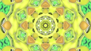 Soyut kaleydoskop arka plan. 3D render