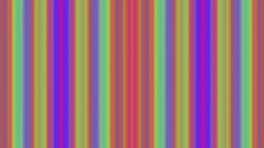 Çok renkli çizgili arka plan hareketli. 3D render
