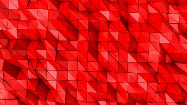 Червона деформована тривимірна площина. абстрактний фон. 3d ре — стокове фото