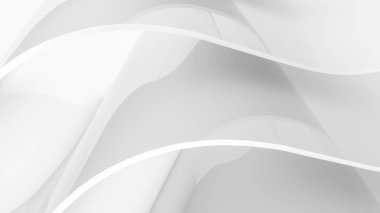 Üç boyutlu gri çizgilerin soyut arka planı. 3d render