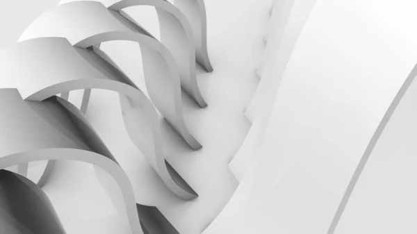 3次元グレーストライプの抽象的な背景。3D レンダリング — ストック写真