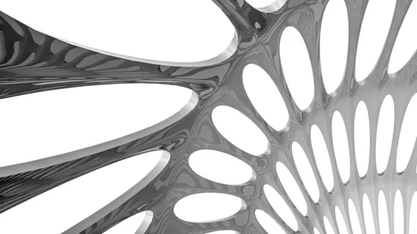 Абстрактний сірий тривимірний фон. 3d візуалізація — стокове фото