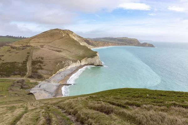 Arish Mell and Worbarrow Bay in Dorset — Stock Photo, Image