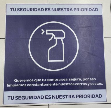 Kamusal alanlarda Covid-19 tabelaları