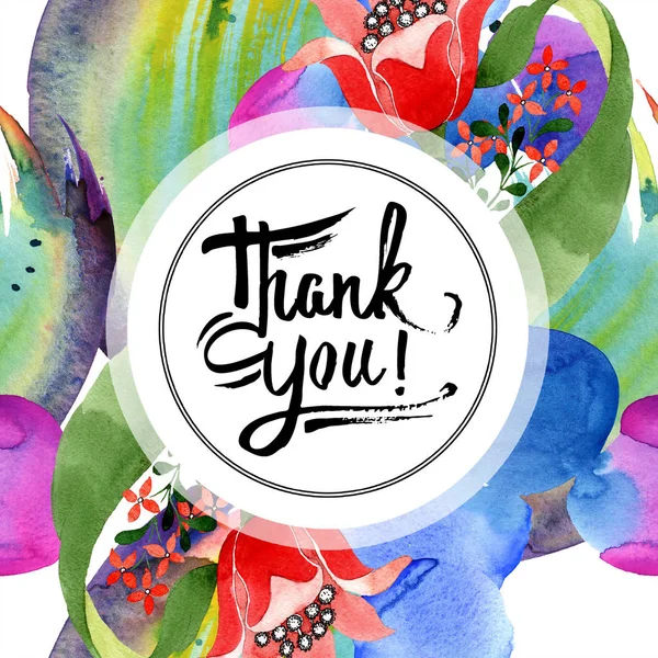 Kırmızı botanik çiçek. Vahşi bahar yaprak izole kır çiçeği. Suluboya arka plan illüstrasyon küme. Suluboya çizim moda aquarelle izole. Çerçeve kenarlığı süsleme Meydanı.