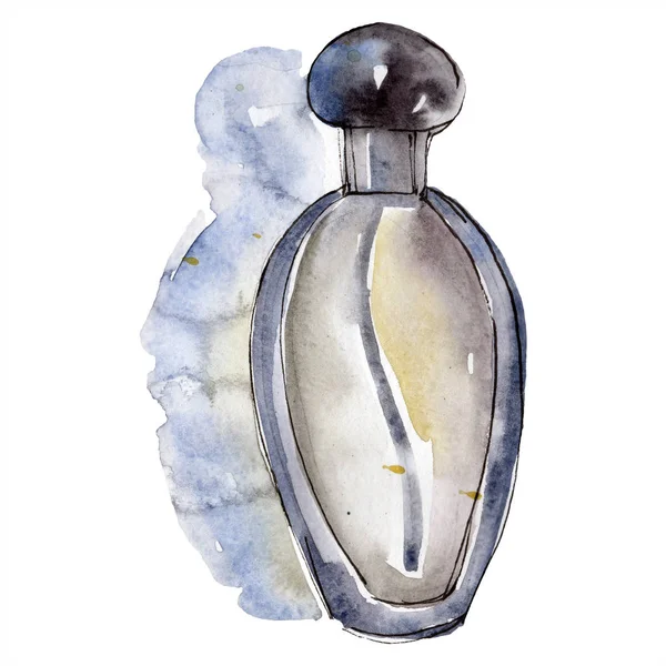 Schiță Parfum Ilustrație Glamour Modă Într Element Izolat Stil Acuarelă — Fotografie, imagine de stoc