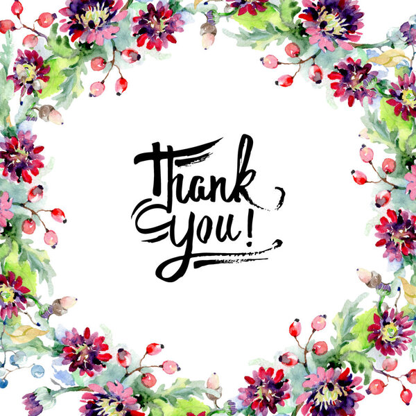 Букет с цветами и ягодами. Цветочный ботанический цветок. Дикий весенний цветок изолирован. Набор акварельных фонов. Изолированная акварель акварель
.